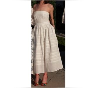 HUNTER BELL STRAPLESS DRESS